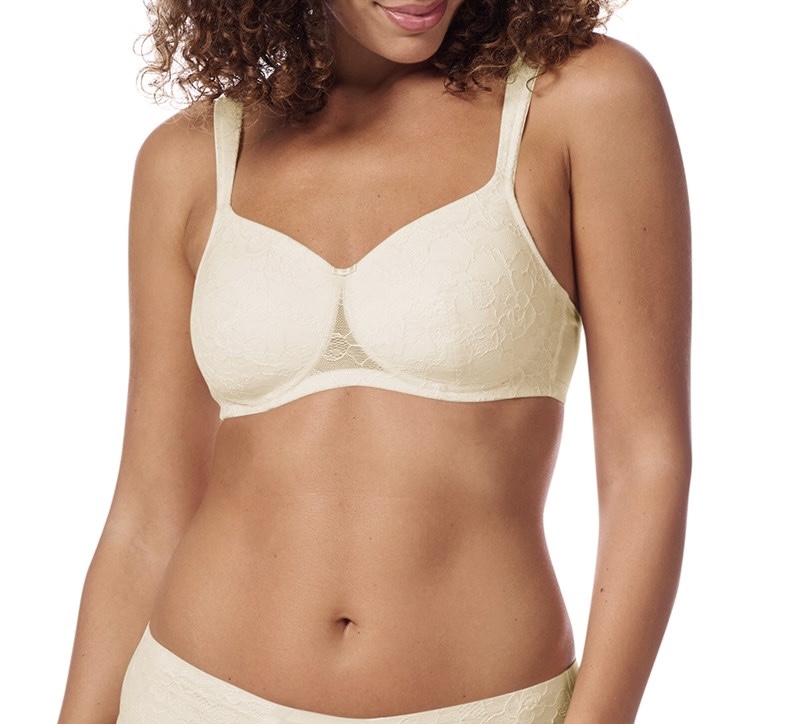 Camilla Non-Wired Padded Bra - off-white